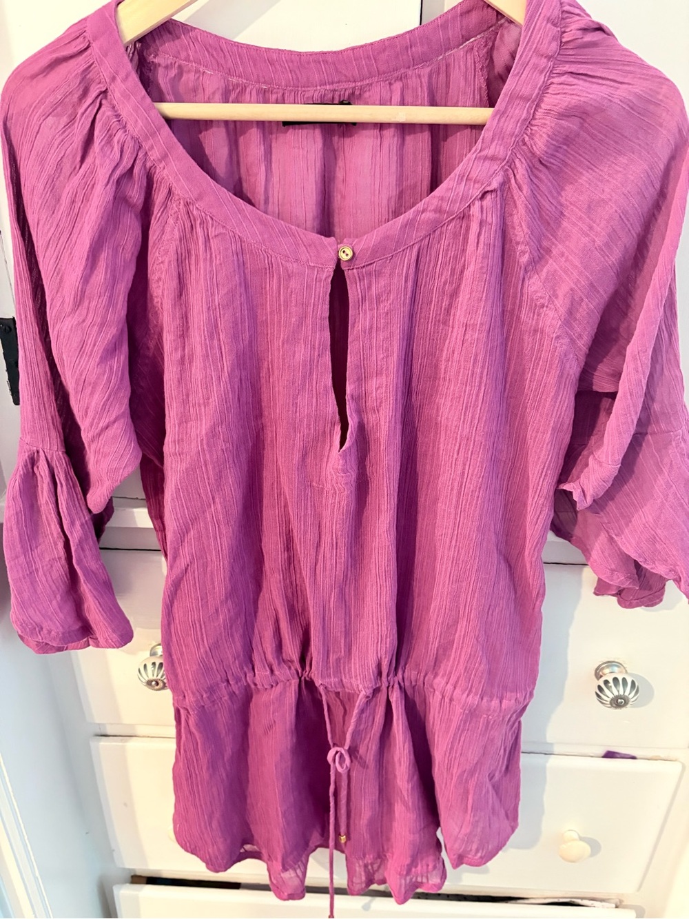 Vix by Paula Hermanny Fuchsia Swim Coverup